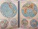 Delcampe - Kleiner Schulatlas. Vorläufige Ausgabe 1946. Farbige Karten - Landkarten