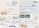 37027# LOT 14 LETTRES FRANCHISE PARTIELLE RECOMMANDE Obl MONDELANGE MOSELLE 1967 1968 Pour METZ 57 - Briefe U. Dokumente