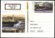 Bund Ganzsache Hamburger Hafen Eisenbahn Mit Zudruck Kiel Sammlerverein - Postcards - Used
