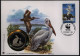 Numisbrief Rumänien Krauskopfpelikan Medaille 30 Jahre WWF Tiere - Other & Unclassified