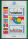 Bulgarien Block 112 + 116 Europäische Donaukommission Schiffe Flaggen Kat 45,00 - Lettres & Documents