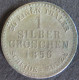 Münze Hessen 1856 - 1 Silbergroschen Gekröntes Löwenwappen S-ss - Autres & Non Classés