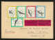 DDR Eilboten Brief 1000-3 Olympia Winterspiele Sport SST Berlin Nach Baden Baden - Storia Postale