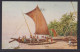 Ansichtskarte Künstlerkarte Sogn. Colombo Sri Lanka Katamaran Fischerboot Nach - Autres & Non Classés
