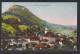 Ansichtskarte Künstlerkarte Königstein Festung Ortsansicht Landschaft Berge Elbe - Autres & Non Classés