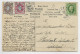 SVERIGE 5 ORE+ 1ORE+4ORE CARTE RANSVIK MOLLE 1906 TO BERLIN - Storia Postale
