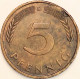 Germany Federal Republic - 5 Pfennig 1976 D, KM# 107 (#4579) - 5 Pfennig