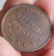 Australia Penny 1855 Tn256, A. Toogood Pitt & King St Merchant Sydney. High CV. - Wertmarken (Kriegsgefangenen)