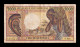 Rep. Centroafricana Central African Republic 5000 Francs 1984 Pick 12b Bc/Mbc F/Vf - Repubblica Centroafricana
