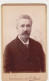 Ancienne Photographie CDV - Homme à Moustache / E. Perrot à CREIL (Oise) - 1885 - Alte (vor 1900)