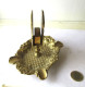 Lade 2000 - Bronzen Asbak Met Luciferhouder - Cendrier En Bronze Avec Porte Allumettes - 500 Gram - Bronzes