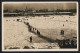 AK Ludwigshafen / Rhein, Leute Auf Dem Zugefrorenen Rhein 16.2.1929  - Overstromingen