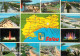 Espagne - Espana - Cataluna - Salou - Multivues - Blasons - Carte Géographique - CPM - Voir Scans Recto-Verso - Tarragona