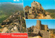 11 - Duilhac Sous Peyrepertuse - Château Cathare De Peyrepertuse - Multivues - Flamme Postale De Estagel - Etat Léger Pl - Autres & Non Classés