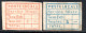 3074. 1866 LIANNOS LOCAL POST,POSTAGE DUE 1K.2K MH, ISFILA YP10,YP11.LIGHT RUST. - Unused Stamps