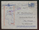Flugpost Air Mail Südafrika Surface Mail Den Haag Niederlande Africa Cover Ton - Vliegtuigen