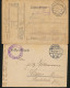 Delcampe - 11 Feldpost Ansichtskarten Regiment 15 Alle Handgemalt I. Weltkrieg Nach Essen - Lettres & Documents