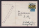 Bund Brief EF 160 Thurn & Taxis Auf Sparwochen Karte Schönfeld Bamberg 3.11.1952 - Lettres & Documents