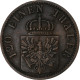 Allemagne, PRUSSIA, Wilhelm I, 3 Pfenninge, 1870, Berlin, Cuivre, TTB+, KM:482 - Monedas Pequeñas & Otras Subdivisiones