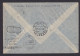 Briefmarken Flugpost Air Mail Frankfurt Barcelona Zuleitung DDR Berlin Rs. Div. - Brieven En Documenten