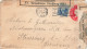 LETTRE. USA. 5 DEC 1916. PORTLAND POUR STRASSBURG. ALLEMAGNE. BANDE CENSURE ALLEMANDE - Covers & Documents