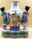 Delcampe - Chine Vase Periode Republique (1910/1949) à Decor De Jeunes Dames - Asiatische Kunst