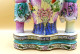 Delcampe - Chine Vase Periode Republique (1910/1949) à Decor De Jeunes Dames - Arte Asiático