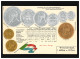 Prägekarte Transvaal Shillings Pence Pond Währung Münzen Flagge, Ungebraucht - Other & Unclassified
