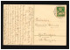 AK Blumen Veilchen Kranz Auf Lila Band Art Deco Jugendstil, Rorschach 23.6.1922 - Altri & Non Classificati