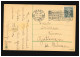 AK Blumen Veilchen Bouqet Grüne Schleife Briefexpedition, Bern 31.12.1920 - Altri & Non Classificati