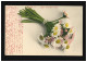 AK Blumen Strauß Rosa Und Weiße Margeriten Farbenlichtdruck, Würzburg 16.6.1911 - Other & Unclassified