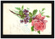 AK Blumen Rose Veilchen, Duftende Blumen Im Zierlichen Strauss, Cassel 6.2.1906 - Andere & Zonder Classificatie