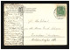 AK Blumen Zweige Flieder Lila Auf Grünem Grund, Freiberg (Sachsen) 15.7.1908 - Autres & Non Classés