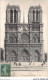 AJSP7-75-0683 - PARIS - La Façade De Notre-dame - Notre Dame Von Paris