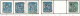 SAGE - PARIS DEPART - 3 PAGES 73 TIMBRES DONT: 3 CACHETS BLEUS - DIVERS N X6 (DE NUIT). - 1876-1898 Sage (Tipo II)