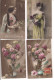 Delcampe - Lot De 56 CPA Variés Femme, Fleurs, Enfants, Hommes, 1er Avril Et Autres à Voir... Toutes Scannées - 5 - 99 Postkaarten