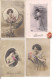 Delcampe - Lot De 56 CPA Variés Femme, Fleurs, Enfants, Hommes, 1er Avril Et Autres à Voir... Toutes Scannées - 5 - 99 Cartoline
