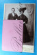 C.D.V. Carte De Visite. Atelier Portret Photo Grand Format J.Beffe Beff Klapdorp Antwerpen Mariage Trouw Huwelijk - Personas Identificadas