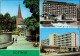 Cottbus Cho&#263;ebuz HOG "Am Stadttor", Centrum-Warenhaus, Hotel "Lausitz" 1980 - Cottbus