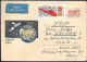 Soviet Space Postal Stationery Cover 1969 Mailed. "Soyuz 3" Mission - Russia & URSS