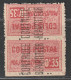 ALGERIE - COLIS POSTAUX - N°12b * (1924-27) 35c Vermillon - Tête-Bêche - - Parcel Post