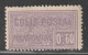 ALGERIE - COLIS POSTAUX - N°13b ** (1924-27) 60c Violet - Sans Surcharge "CONTROLE REPARTITEUR" - Colis Postaux