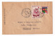 Lettre 1962 Croix Rouge Saint Martin Bâton De La Confrérie + Blason Oran Pauillac Gironde Pour Montluçon Allier - Lettres & Documents