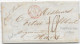 URUGUAY  Lettre  De MONTEVIDEO 1840 OUTRE-MER/ MARSEILLE (pas Commun Venant D'Amérique) Bateau LE MALOUIN - Maritieme Post