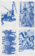 Ross Dependency Antarctic Scenes (Ponting) 8 Postcards All Used Scott Base 26 FE 1986 (59747) - Cartas & Documentos