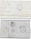 CUBA 2 Lettres De SANTIAGO DE CUBA 1847/50 P / FRANCE Cachet  COLONIES / ART 13 Et Entrée BOULOGNE Et CALAIS - Schiffspost