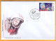 2016  Moldova Moldavie Moldau  Oficial FDC 55 Years  Gagarin  Overprint New Par 11 Lei . Space - Europe