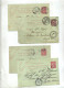 Lot 22 Carte Postale + 3 Carte Lettre  1 Fragment Cachet Sur Semeuse à Voir - Postales Tipos Y (antes De 1995)