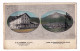 Post Card 1911 Crested Butte Colorado Elk Mountain House Hubbard USA Paris France Two Cents Red Washington - Covers & Documents