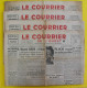 4 N° Journal Le Courrier De L'Ouest De 1947 Irgoun Palestine Flick Madagascar Bidault De Gaulle Indes Herriot - Altri & Non Classificati